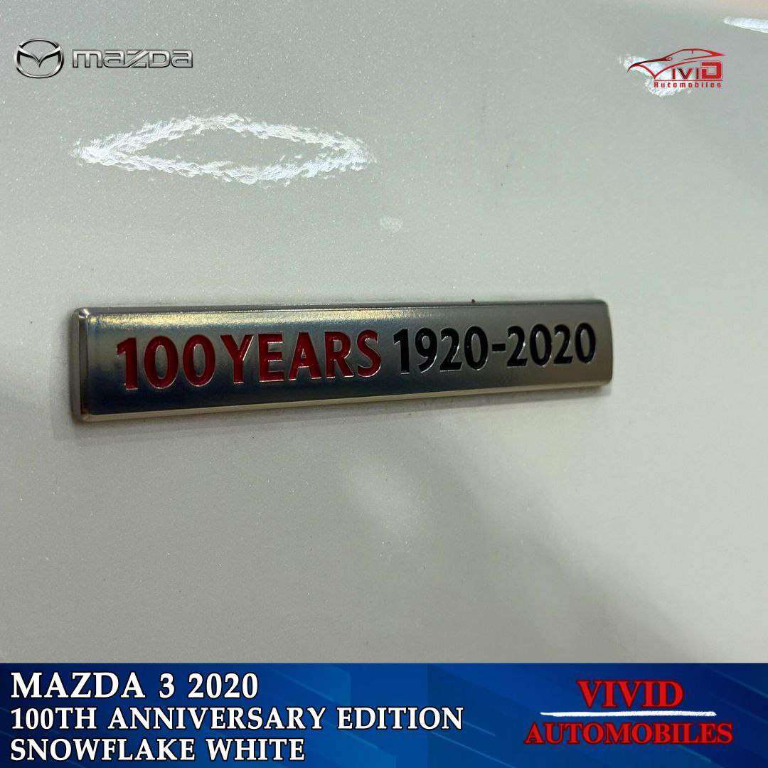 MAZDA 3 100th Anniversary Special Edition