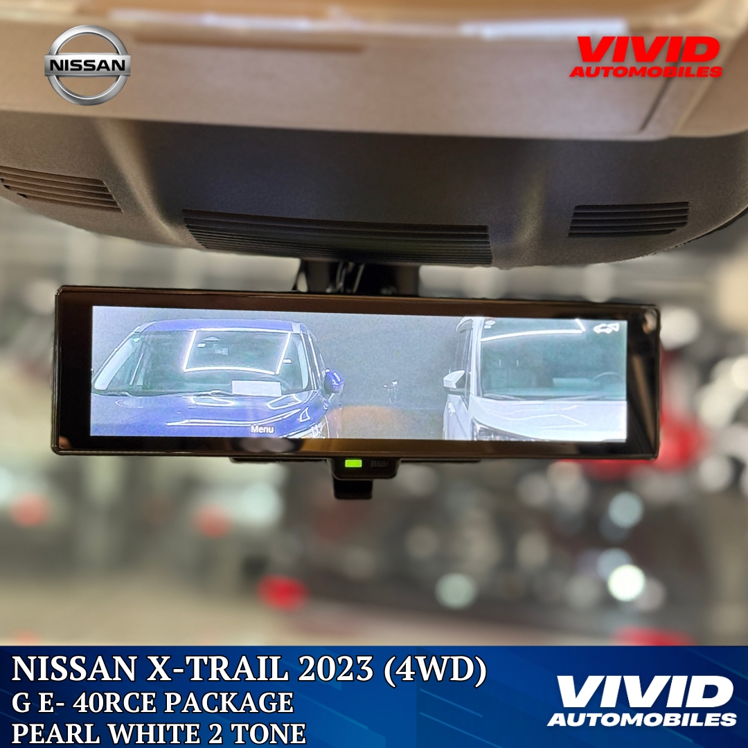 Nissan X-Trail GE e-4ORCE 4WD Nissan X-Trail White Pearl 2 Tone Nissan X-Trail Hybrid SUV Nissan X-Trail 2023 for sale Nissan X-Trail Japan import