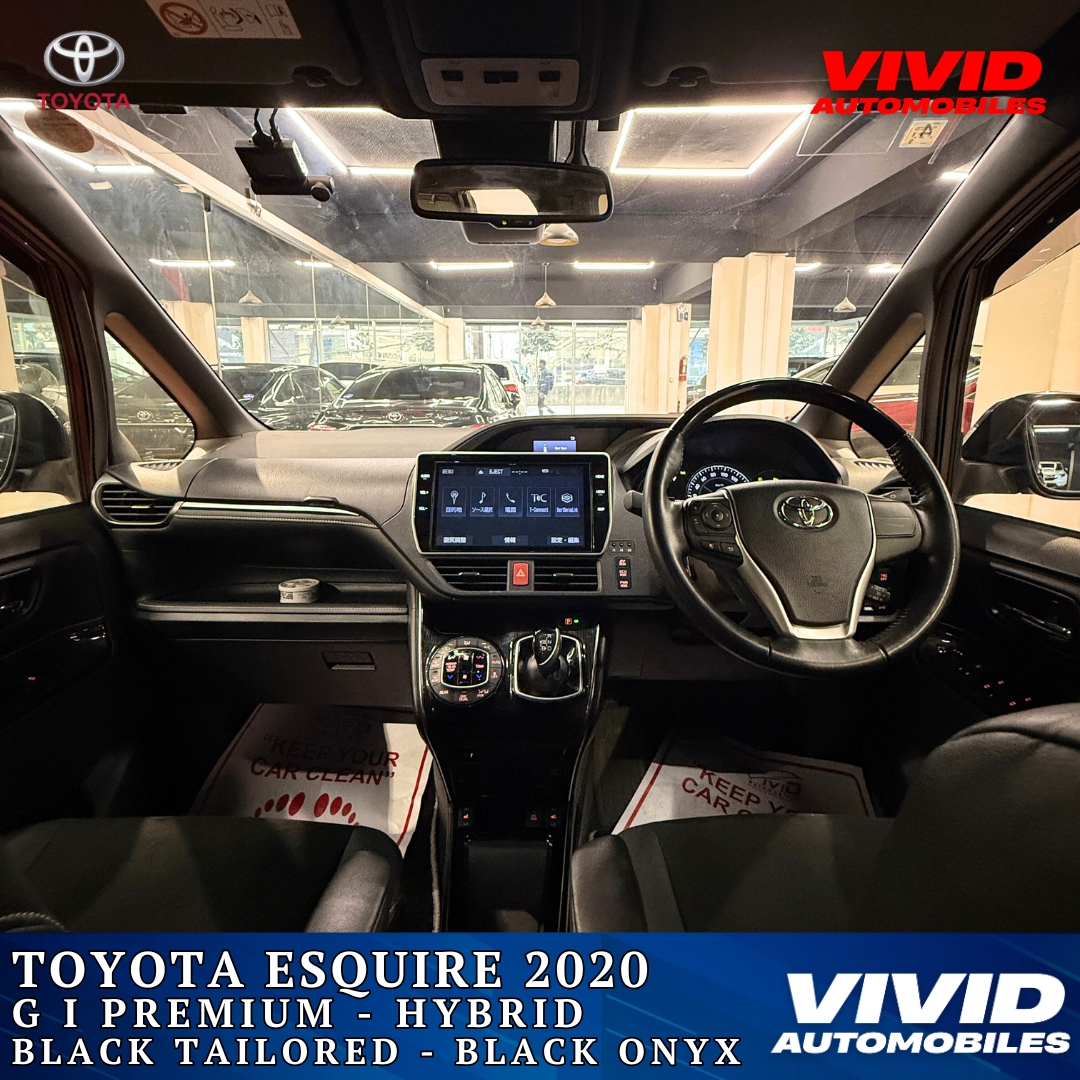 2020 Toyota Esquire Gi Premium Package Black Onyx reconditioned MPV