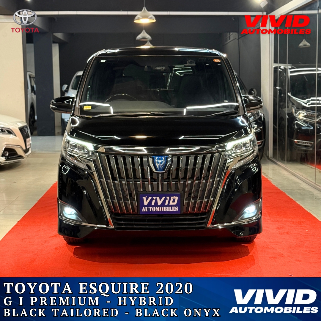 2020 Toyota Esquire Gi Premium Package Black Onyx reconditioned MPV
